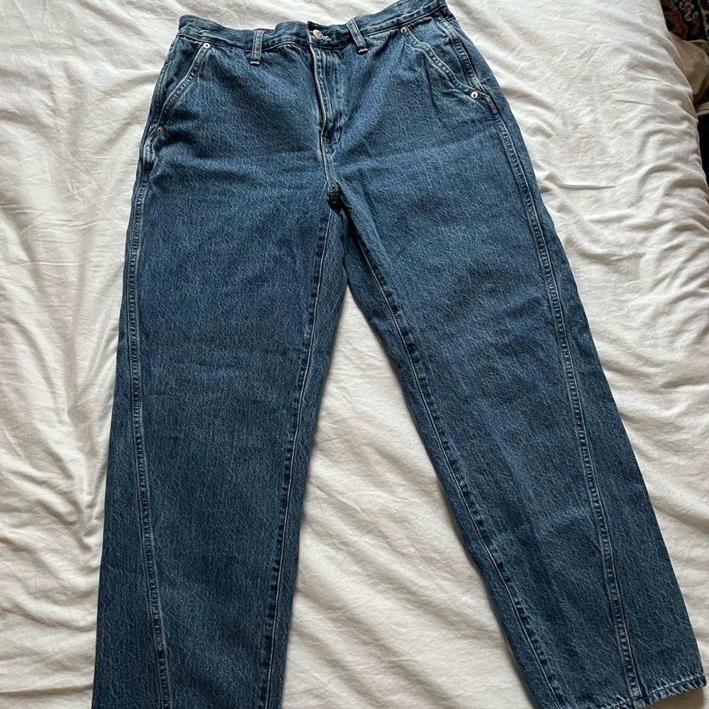 Madewell Baggy Straight jeans